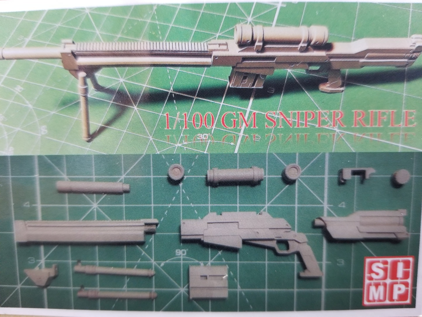 SIMP Models: 1/100 GM Sniper Rifle