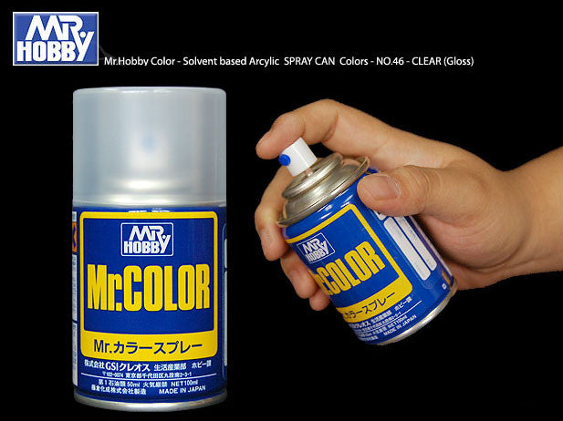 Mr. Color Spray 46 Clear Gloss