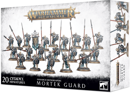 Warhammer Age of Sigmar: Ossiarch Bonereapers Mortek Guard