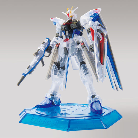Premium Bandai HG 1/144 THE GUNDAM BASE LIMITED FREEDOM GUNDAM [CLEAR COLOR]