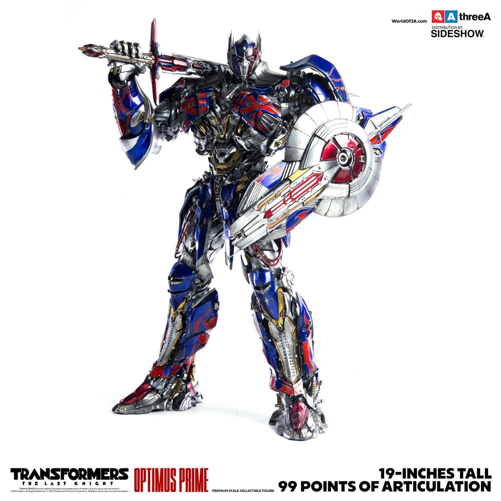 Optimus Prime Premium Scale Collectible Figure - Transformers: The Last Knight (ThreeA)
