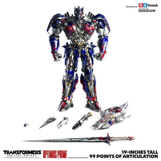 Optimus Prime Premium Scale Collectible Figure - Transformers: The Last Knight (ThreeA)