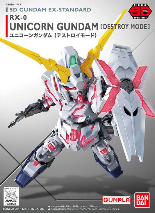SD EX-Standard RX-0 Unicorn Gundam [Destroy Mode]
