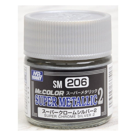 Mr Color Super Metallic - Super Chrome Silver 2