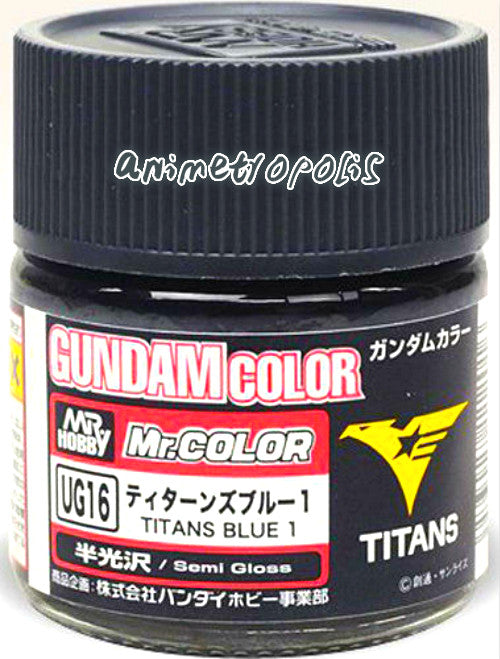 Mr. Color UG16 Titan's Blue (Semi Gloss) Paint Mr. Gundam Color 10ml