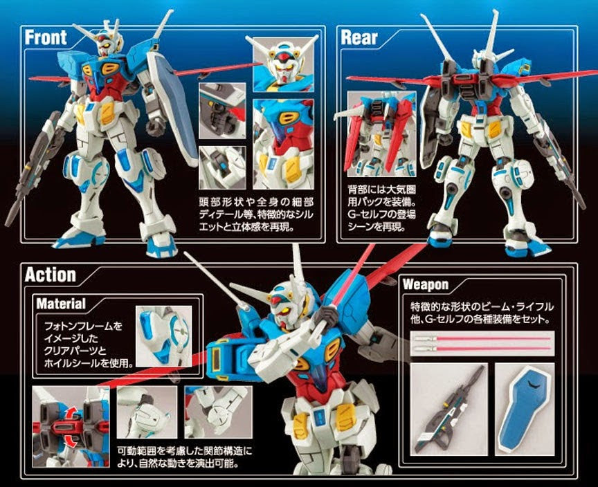 HG 1/144 Gundam G-Self with Atmospheric Pack