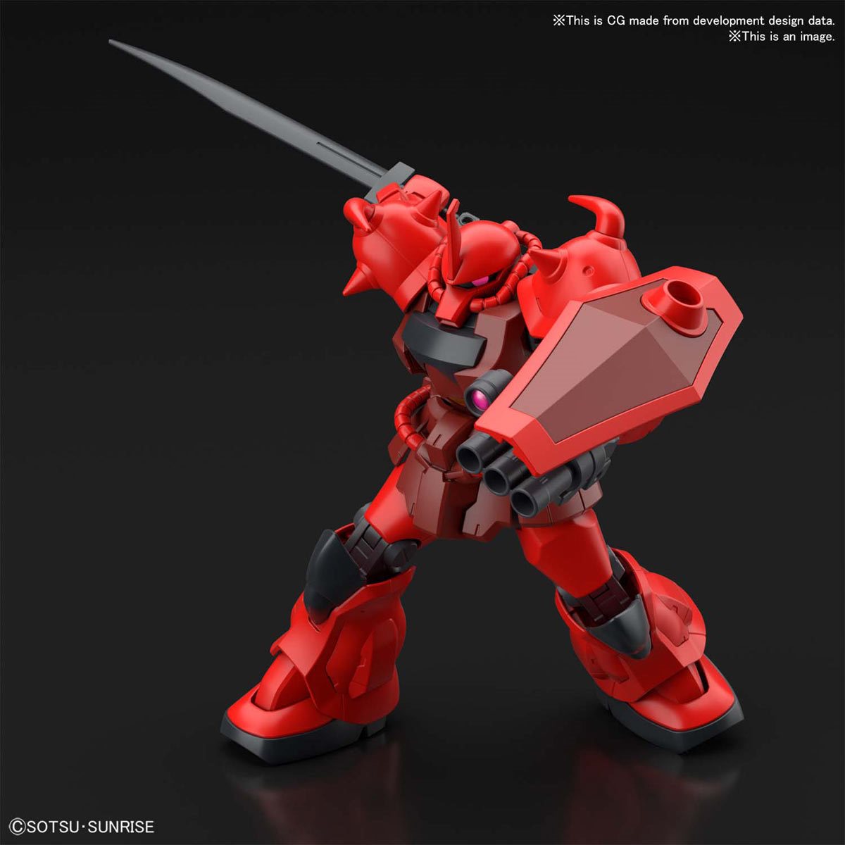 HG 1/144 Gundam Breaker Battlogue Gouf Crimson Custom