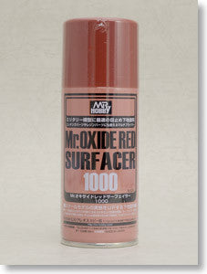 Mr. OXIDE RED Surfacer 1000 170ml Spray Mr. Hobby