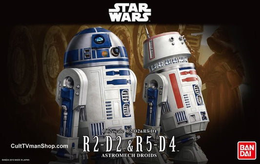 Bandai Star Wars 1/12 Scale - R2-D2 & R5-D4