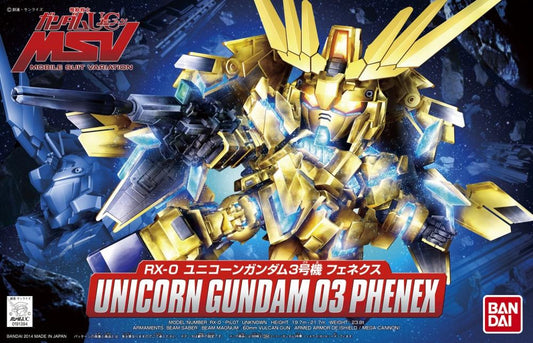 SD Gundam Unicorn Unit 03 Phenex