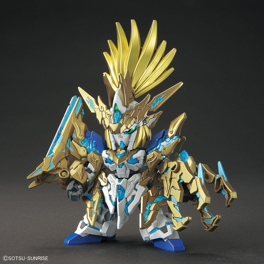 SD GUNDAM WORLD HEROES 17 LONG ZUN LIU BEI UNICORN GUNDAM