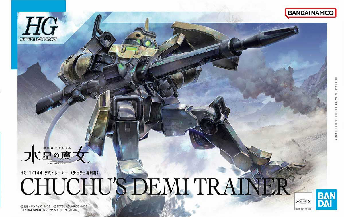 HG 1/144 CHUCHU'S DEMI TRAINER TWFM THE WITCH FROM MERCURY