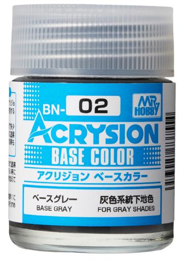 Mr. Hobby Acrysion Base Color Gray