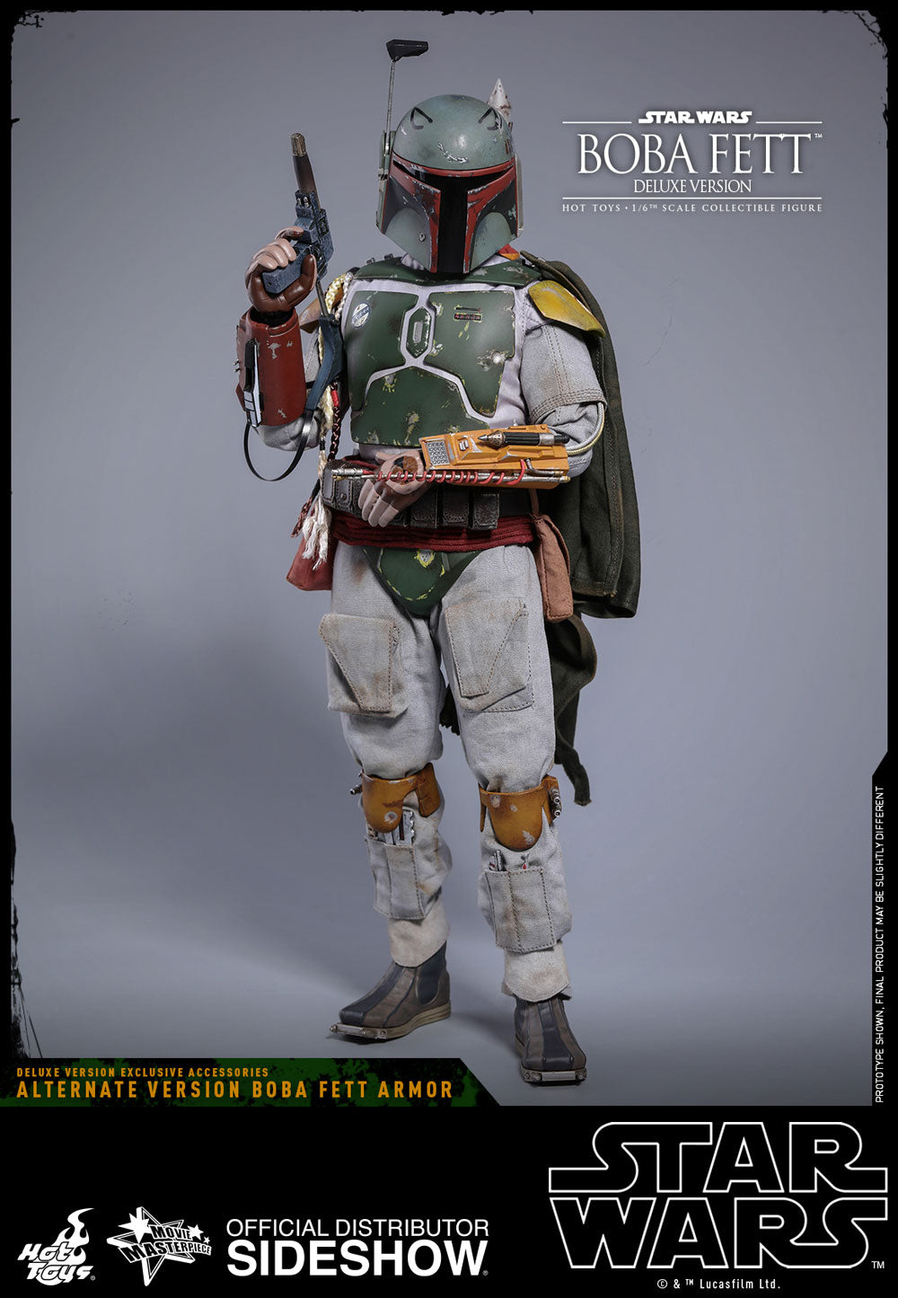 Boba Fett (Deluxe Edition) Sixth Scale Figure - Star Wars Episode V Hot Toys