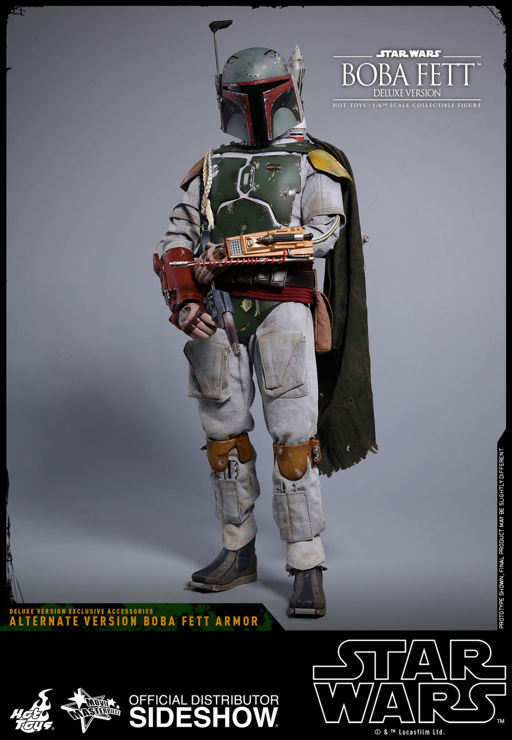 Boba Fett (Deluxe Edition) Sixth Scale Figure - Star Wars Episode V Hot Toys