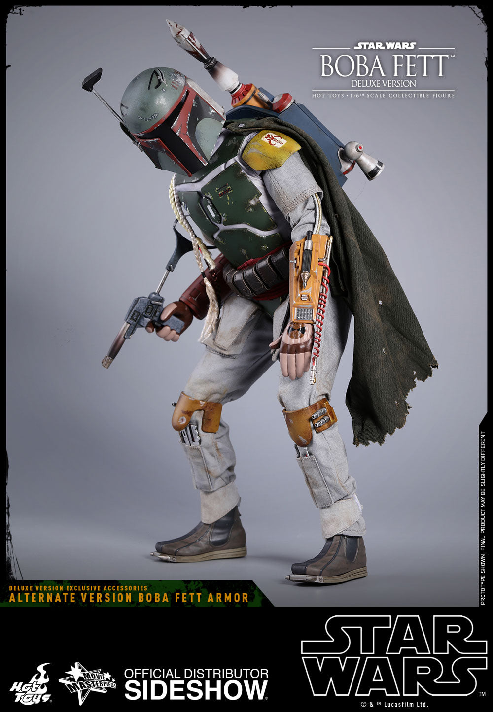 Boba Fett (Deluxe Edition) Sixth Scale Figure - Star Wars Episode V Hot Toys