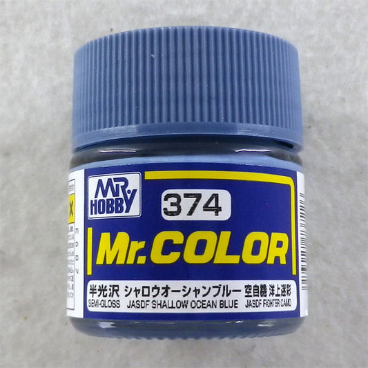 Mr. Color 374 JASDF Shallow Ocean Blue [Japan air self defense force offshore camouflage]