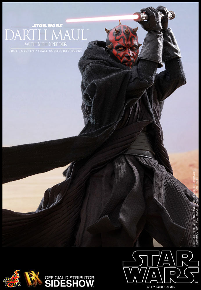 Darth Maul with Sith Speeder Sixth Scale Figure (Hot Toys)