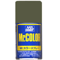 Mr. Color Spray 129 Dark Green (Nakajima) Semi Gloss