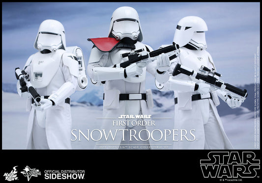 First Order Snowtroopers - Episode VII: The Force Awakens - Sixth Scale Figure Set Hot Toys