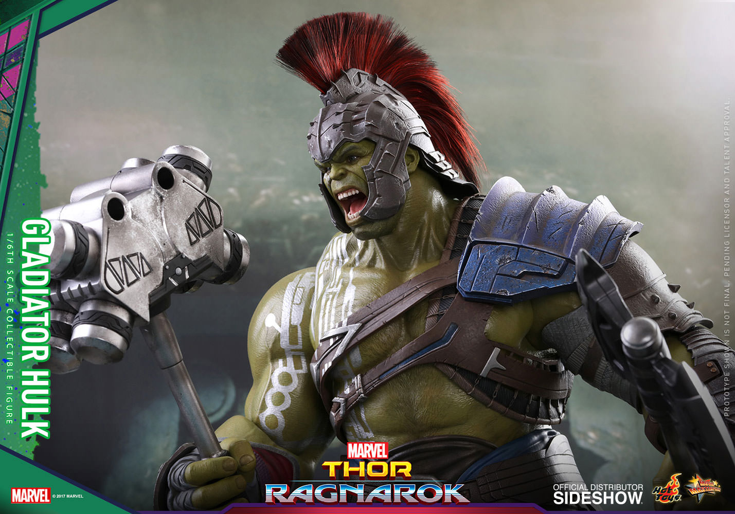 Gladiator Hulk Sixth Scale Figure - Thor: Ragnorak Hot Toys