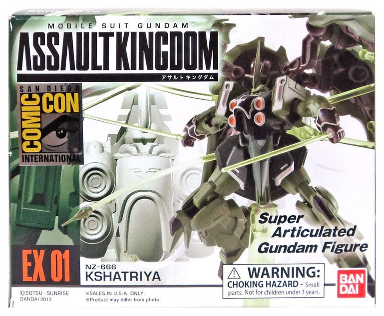 Shokugan Gundam Assault Kingdom Special Color Version Kshatriya Action Figure