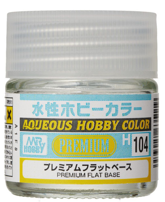 Aqueous Hobby Color - H104 Premium Clear Flat Base