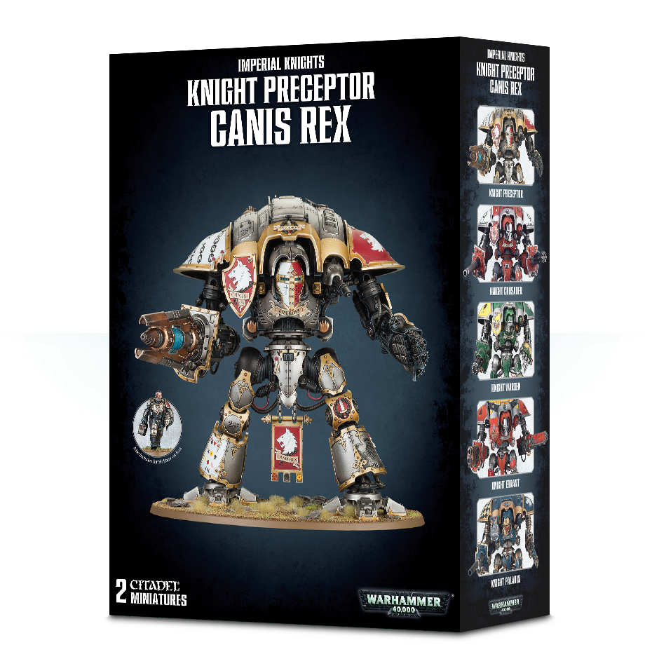 Warhammer 40,000: Knight Preceptor Canis Rex
