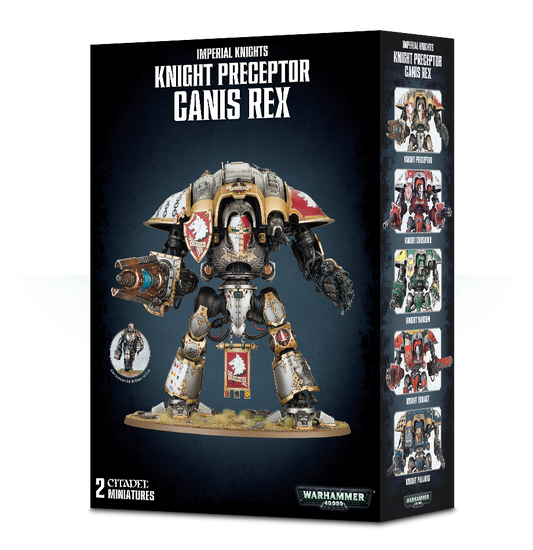 Warhammer 40,000: Knight Preceptor Canis Rex