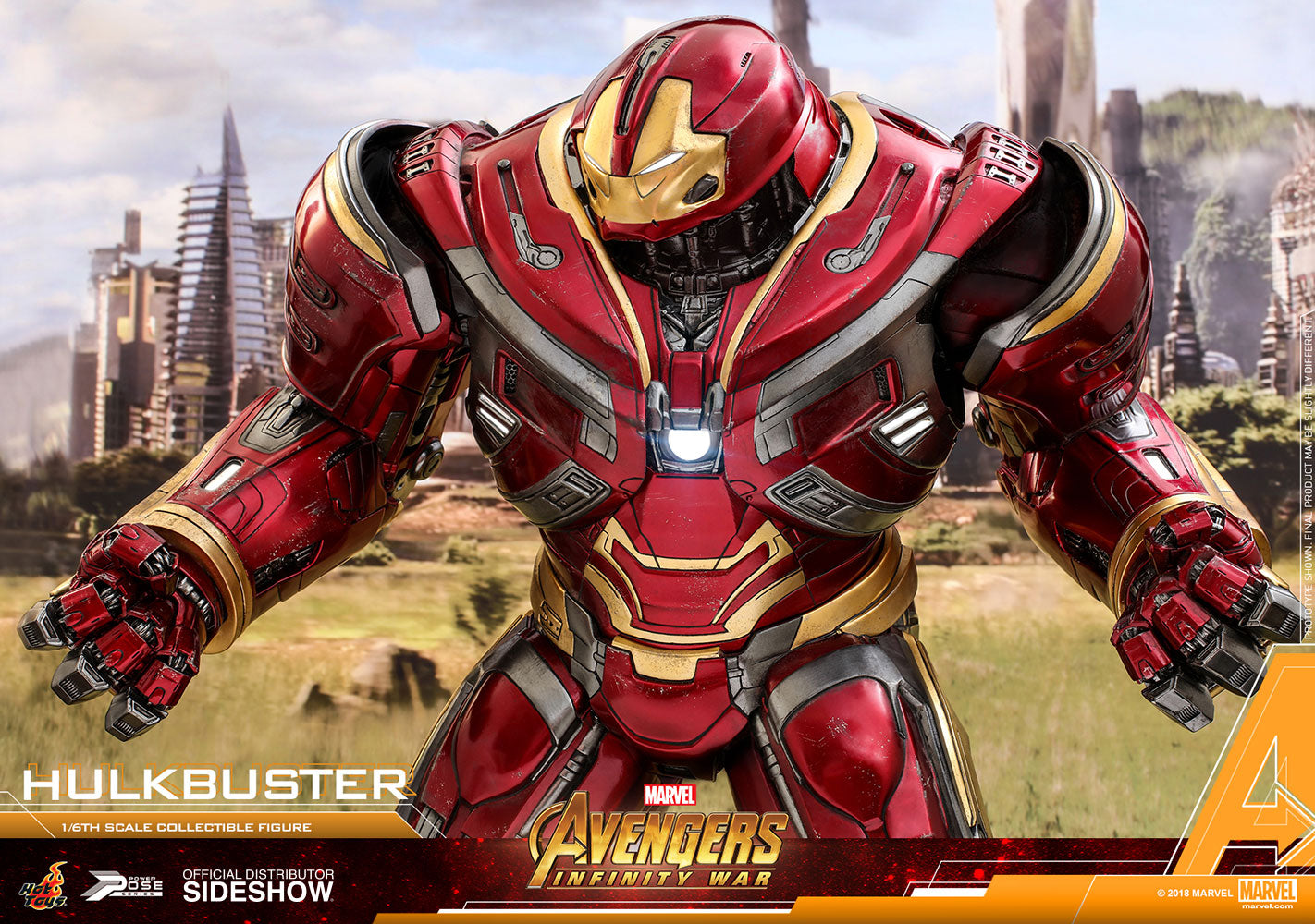 Hulkbuster Power Pose Sixth Scale Figure Hot Toys