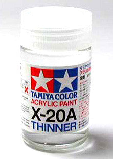 Tamiya Color Acrylic Paint 46ml Bottle X-20A Thinner
