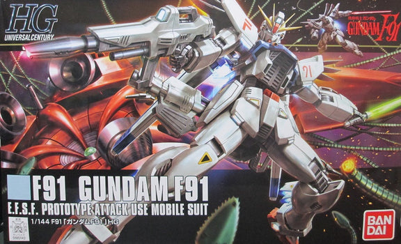 HG 1/144 F91 Gundam F91 – R4LUS