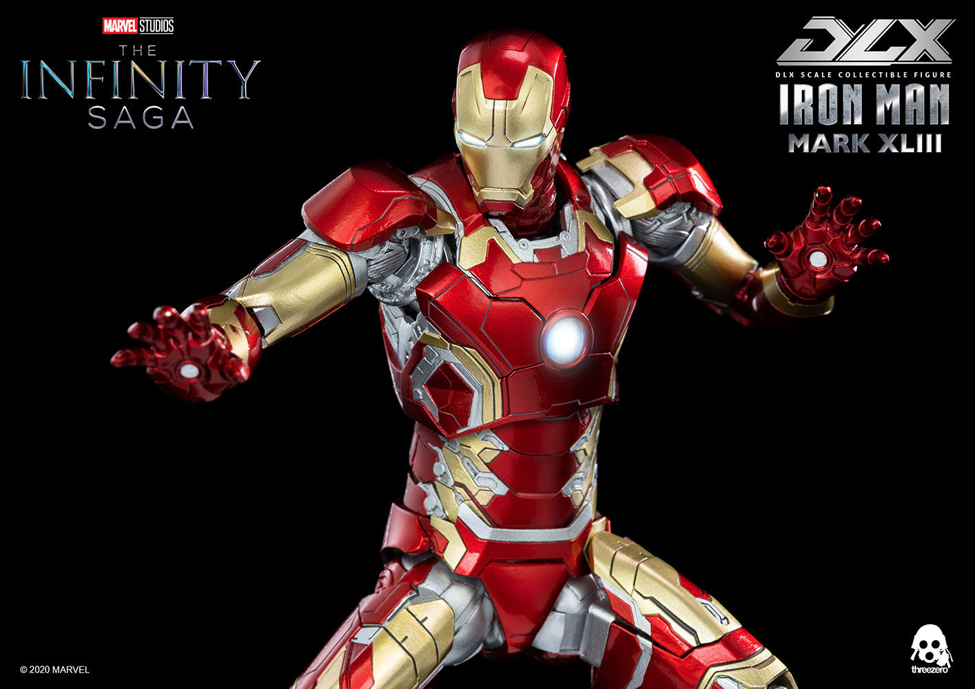 Iron Man Mark XLIII The Avengers: Infinity Saga – Iron Man Mark XLIII 1:12 DLX Collectible Figure