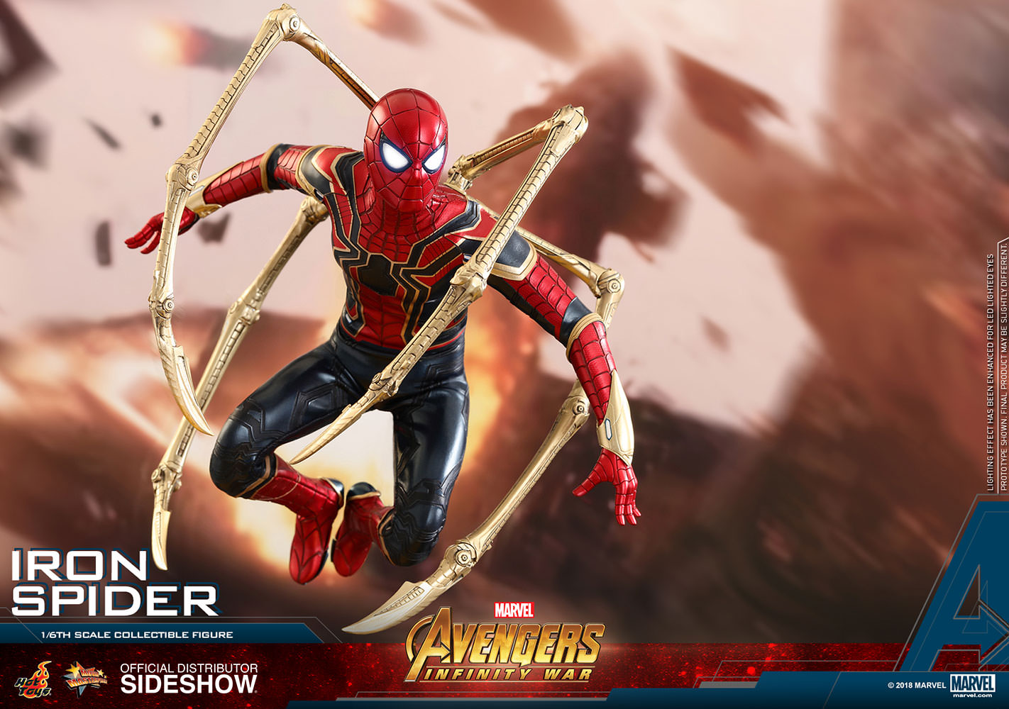 Iron Spider Sixth Scale Figure Hot Toys