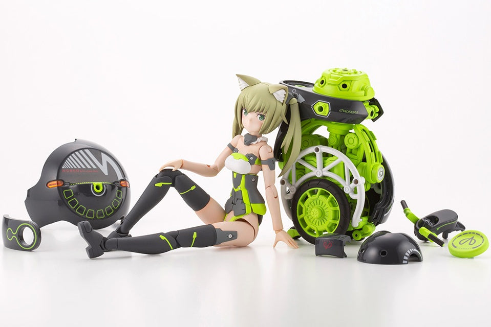 Frame Arms Girl Innocentia (Racer) & Noseru (Racing Specs Ver.)