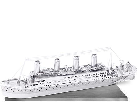Titanic 3D Lazer Cut Model