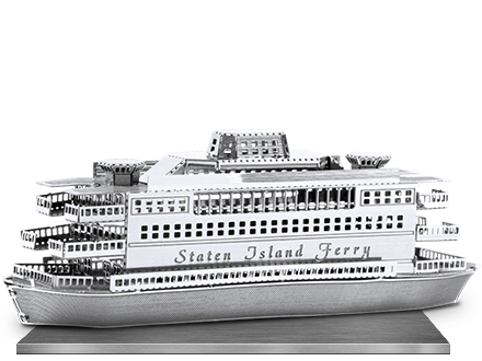 Staten Island Ferry 3D Laser Cut Model