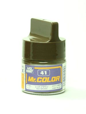 Mr. Color 41 Red Brown Flat