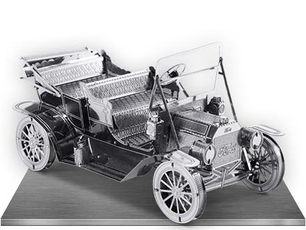 1908 Tin Lizzie (Ford Model T) 3D Laser Cut Model