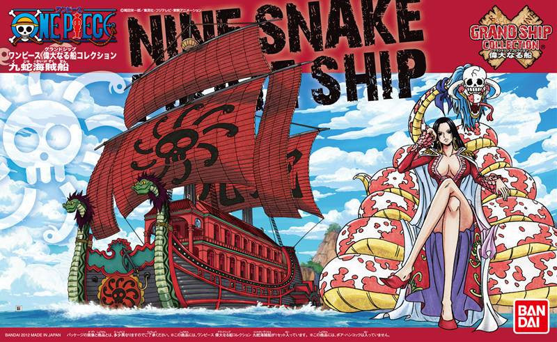 [ONE PIECE] Grand Ship Collection #06 Nine Snake Pirate Ship
