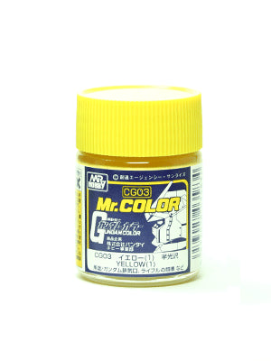 Mr. Color CG03 Yellow 1 Semi Gloss