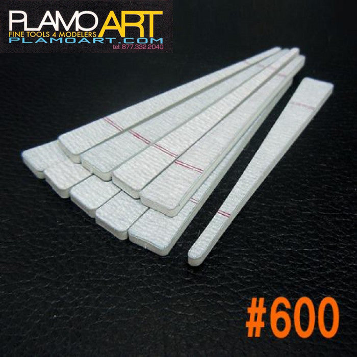 Mini Sand Stick Triangle #600 (10 pcs)  PLAMO ART