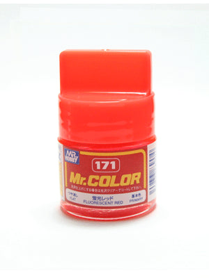 Mr. Color 171 Fluorescent Red Flat