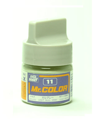 Mr. Color 11 Light Gull Gray Semi Gloss