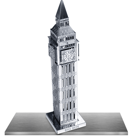 Big Ben 3D Laser Cut Model