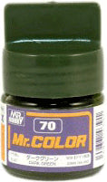 Mr. Color 70 Dark Green Flat
