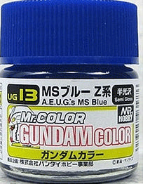 Mr. Color UG13 AEUG MS Blue (Semi Gloss) Paint Mr. Gundam Color 10ml