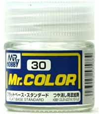 Mr. Color 30 Flat Base Standard