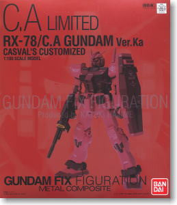 RX-78/C.A Gundam Ver.Ka Casval Custom FIX Metal Composite