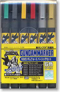 Gundam Marker Set SD Gundam Force Basic